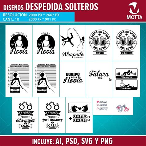 Productos personalizados para despedidas de soltero y soltera